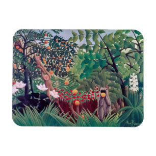 Imán Henri Rousseau - Paisaje exótico