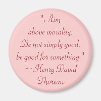 Henry David Thoreau Morality and Purpose