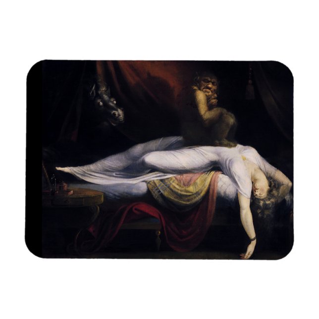 Imán Henry Fuseli, La Pintura De La Pesadilla (Horizontal)