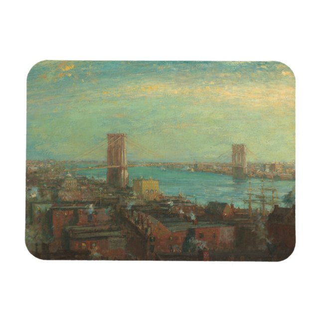 Imán Henry Ward Ranger - Puente Brooklyn (Horizontal)