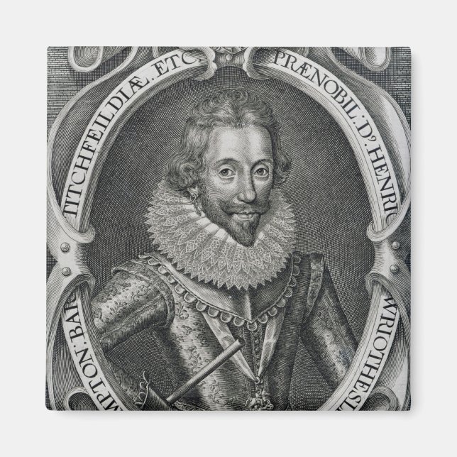 Imán Henry Wriothesley, 3er Conde de Southampton, 1617 (Frente)