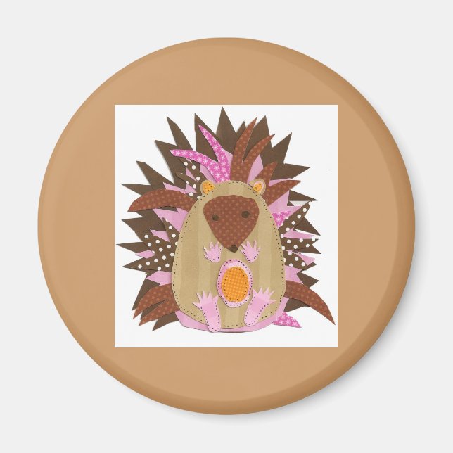 Imán Hepsiba el edgehog (Frente)