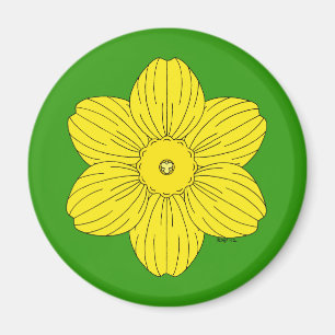 Imán Heraldic Daffodil
