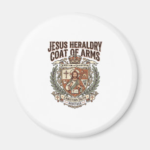 Imán Heráldica de Jesús Escudo de Armas Heráldica de Je