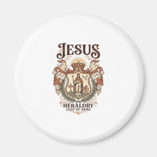 Imán Heráldica de Jesús Escudo de Armas Heráldica de Je