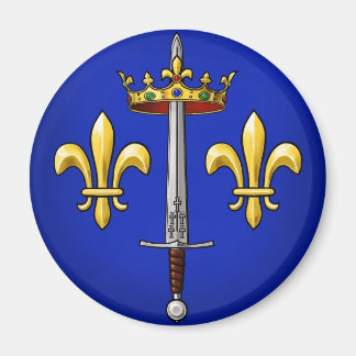 Imán Heraldry de Juana de Arco Jeanne de Arco