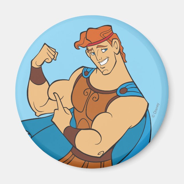 Imán Hercules Bicep Flex Magnet (Frente)