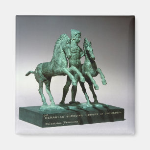 Imán Hércules que somete los caballos de Diomedes,