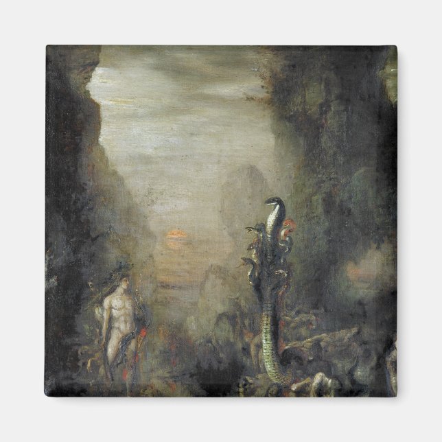 Imán Hércules y la hidra lernaica (Frente)