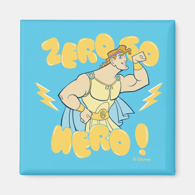 Imán Hercules - Zero to Hero Magnet (Frente)