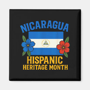 Imán Herencia Hispana Nicaragua Mes Nacional Nicarag