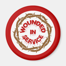 Imán Herido en servicio