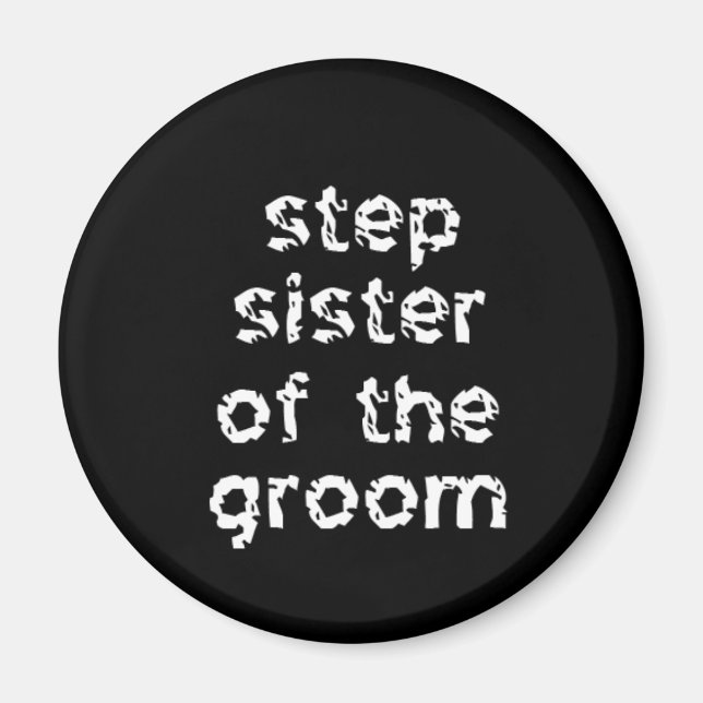 Imán Hermana de Groom (Frente)