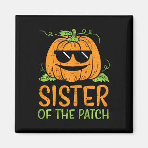 Imán Hermana De La Calabaza Del Parche Familia Hallowee
