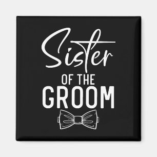 Imán Hermana De La Hermana Boda De Groom