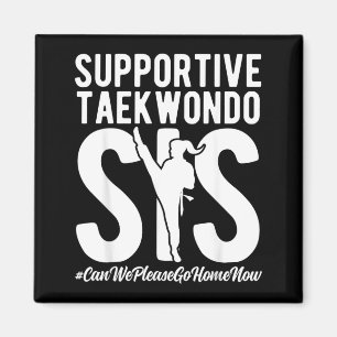 Imán Hermana de Taekwondo de apoyo, hermana de Taekwond