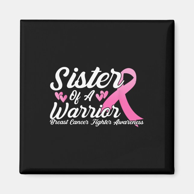 Imán Hermana De Un Guerrero Que Combate El Cáncer (Frente)