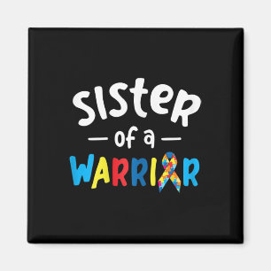 Imán Hermana De Un Guerrero - Regalo De Conciencia Sobr