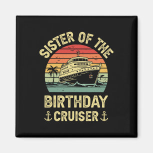 Imán Hermana Del Crucero De Cumpleaños Vacaciones De Cr