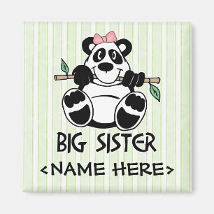 Imán Hermana grande del chica de la panda