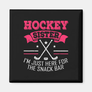 Imán Hermana Hockey Hockey sobre Césped Regalo Jugadora