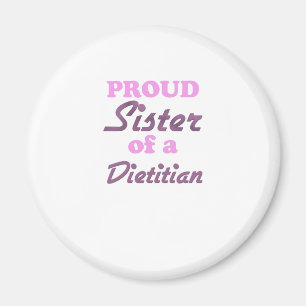 Imán Hermana orgullosa de un dietético