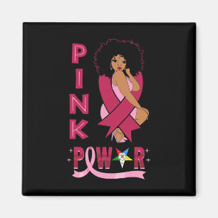Imán Hermana Pink Power Eastern Star Conciencia del Cán