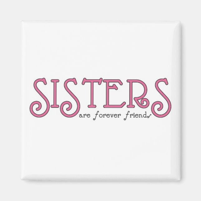 Imán Hermanas 3rosa (Frente)