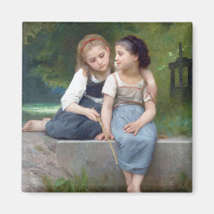 Imán Hermanas de Bouguereau