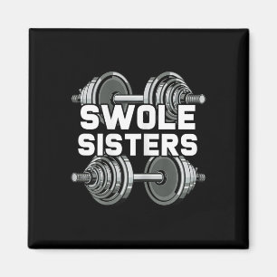 Imán Hermanas Swout Gimnasio De Fogones De Poderosos Hi