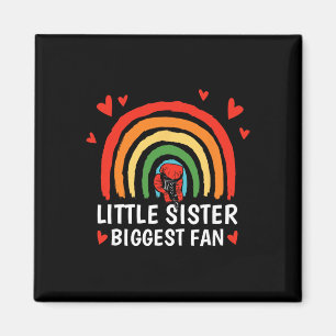 Imán Hermanita fan más grande, niña boxeadora hermana m