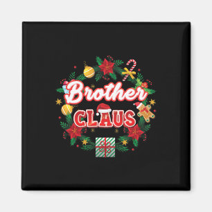 Imán Hermano Claus Navidades Santa Laurel Wreath Mistle