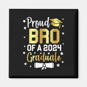 Imán Hermano De Graduación Superior De La Familia Gradu