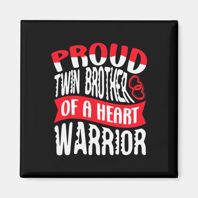 Imán Hermano de un Guerrero del Corazón Defecto de Enfe (Frente)