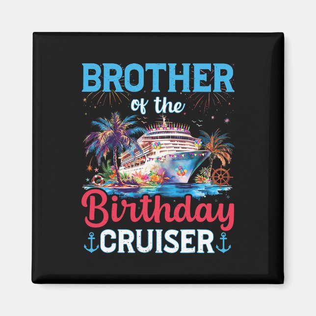 Imán Hermano Del Nacimiento De Cruceros Graciosos (Frente)