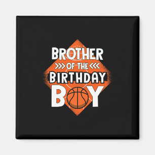 Imán Hermano Del Niño De Cumpleaños Hermano Bysketbyll 