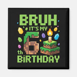 Imán Hermano, es mi sexto cumpleaños, divertido juego p