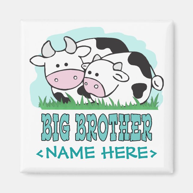 Imán Hermano grande de vacas pequeñas (Frente)