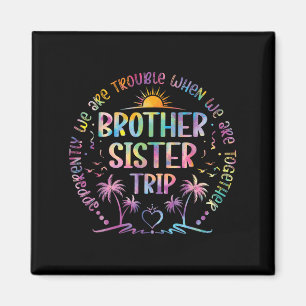 Imán Hermano Hermana Pareja Hermano De Tiro Y Hermana