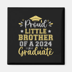 Imán Hermano Pequeño De Un Graduado Superior De 2024