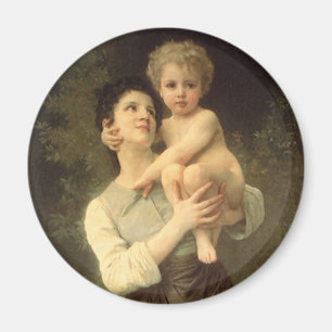 Imán Hermano y Hermana de William Adolphe Bouguereau
