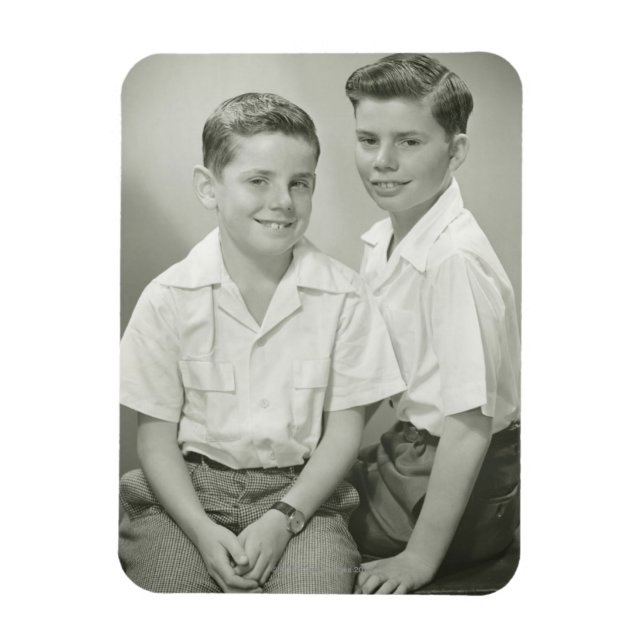 Imán Hermanos en estudio (Vertical)