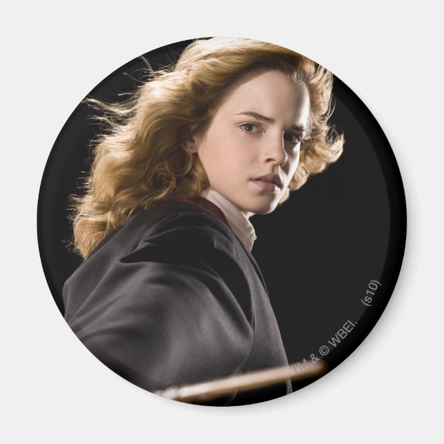 Imán Hermione Granger Lista Para La Acción (Frente)