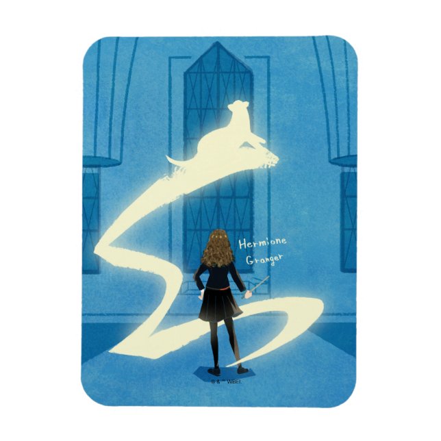 Imán Hermione Granger Patronus Painting (Vertical)
