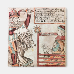 Imán Hermod astride Sleipnir