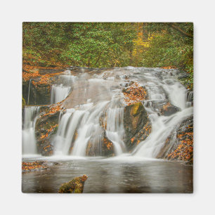 Imán Hermosa cascada de riachuelo Dukes en Georgia