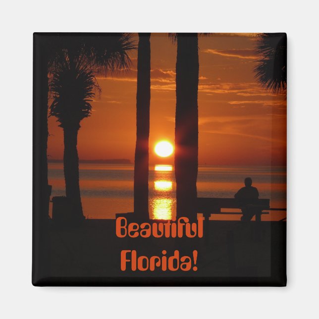 Imán ¡Hermosa Florida! (Frente)