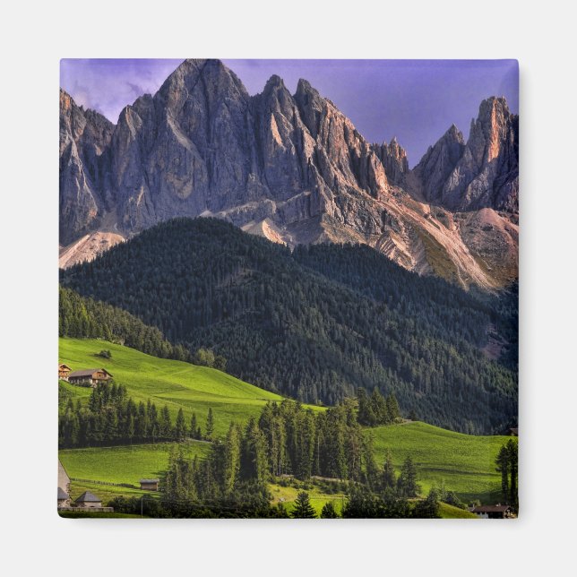 Imán Hermosa iglesia solitaria de St. Maddalena (Frente)