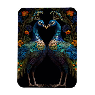 Imán Hermosa Majestic Peacock Coule