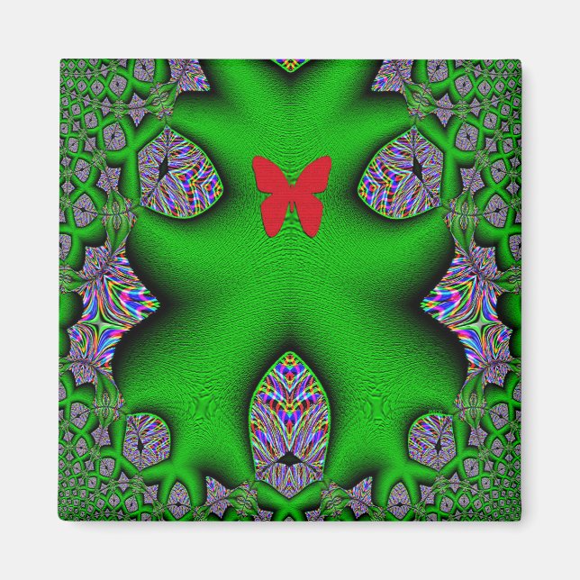 Imán Hermosa mariposa......... (Frente)